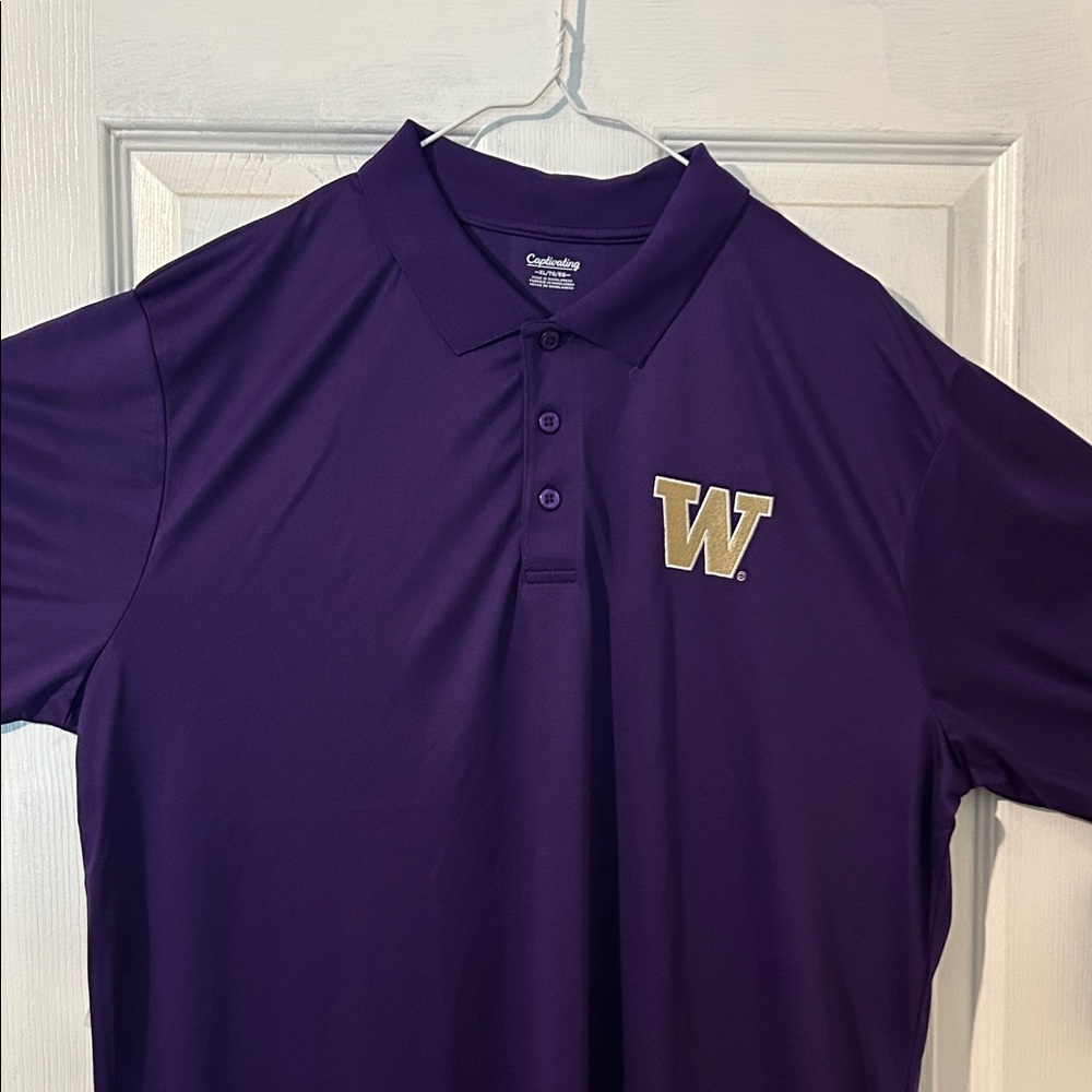 Champion Men's Polo Shirt in Deep Purple